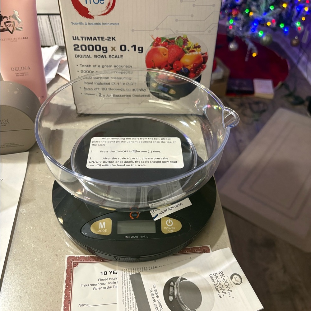 Ultimate-2K Digital Bowl Scale